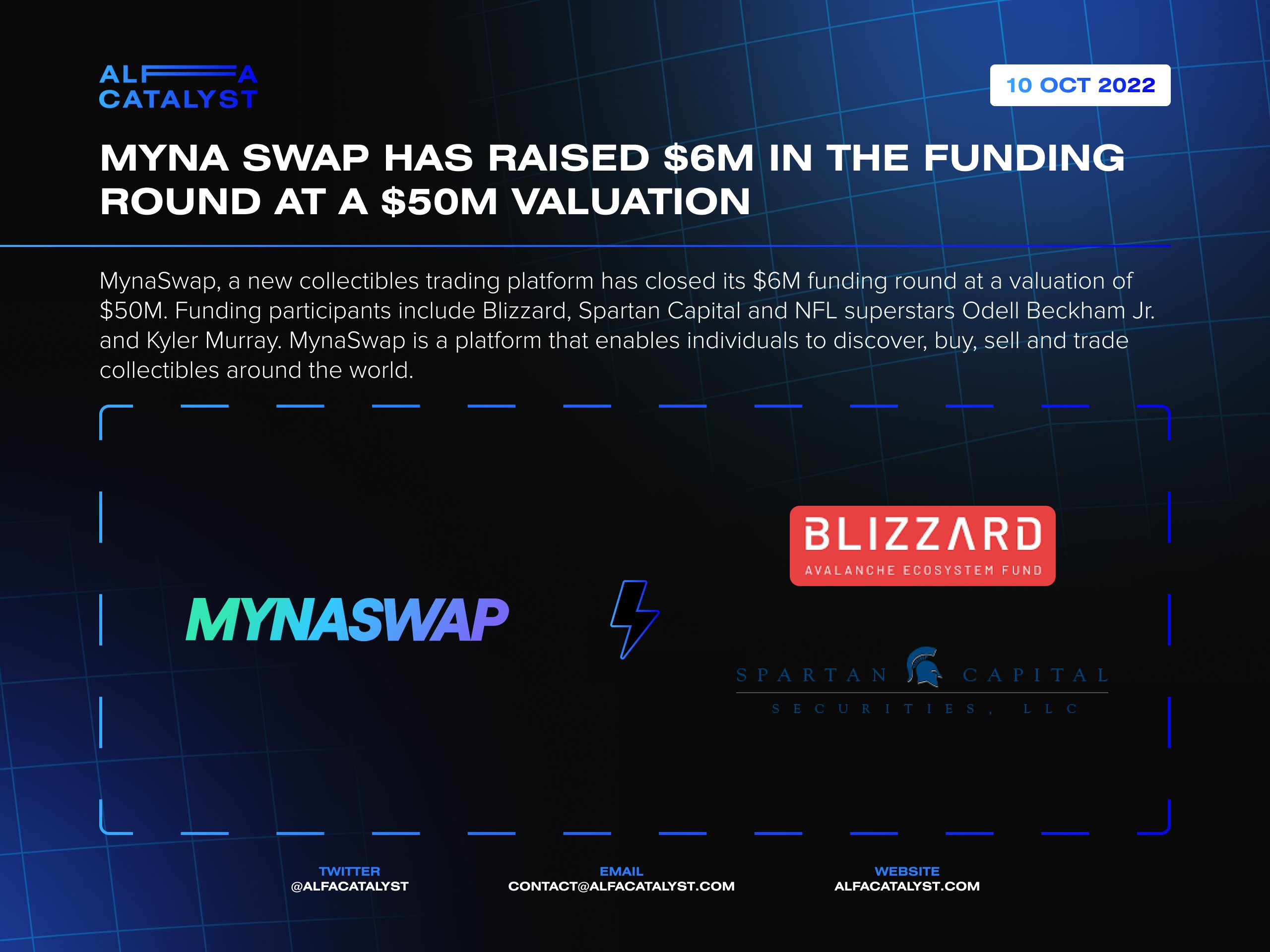 Mynaswap raise fund