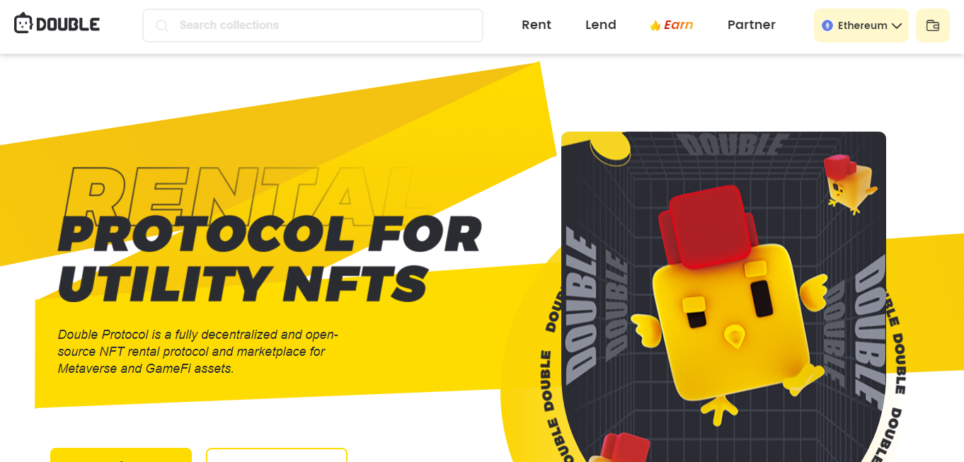 NFT Finance: Nền tảng Double Protocol 