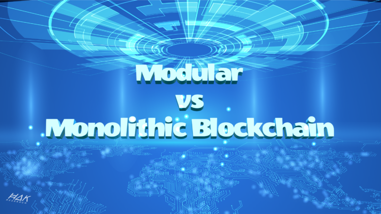 modular và monolithic blockchain