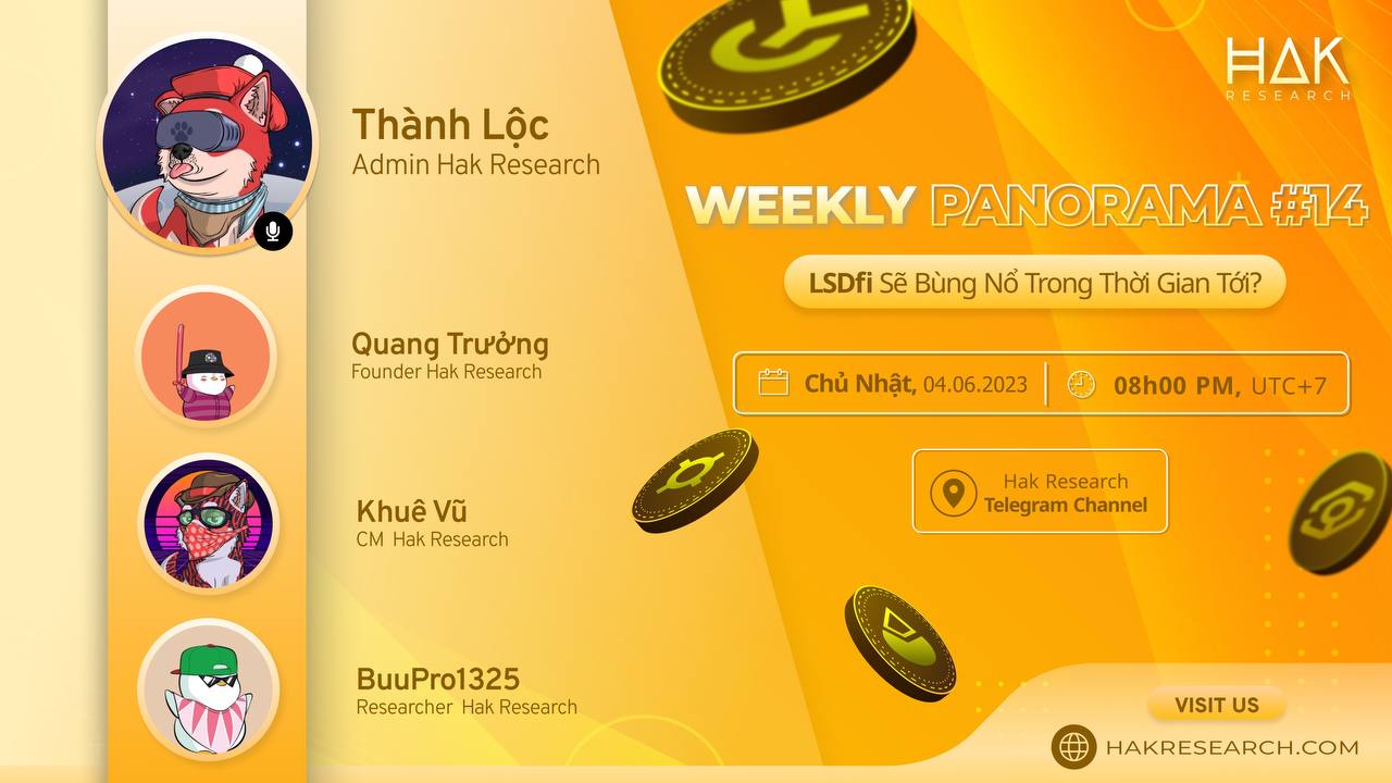 Weekly Panorama #14: LSDfi Sẽ Bùng Nổ Trong Thời Gian Tới?