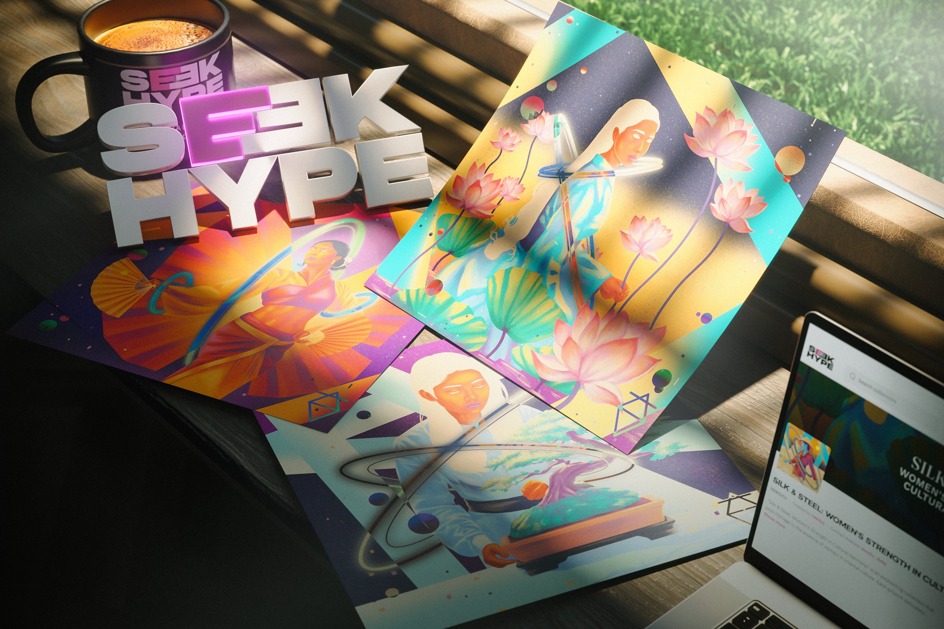 SeekHYPE: Sức Mạnh Và Vẻ Đẹp Của Người Phụ Nữ Được Truyền Tải Thông Qua NFT