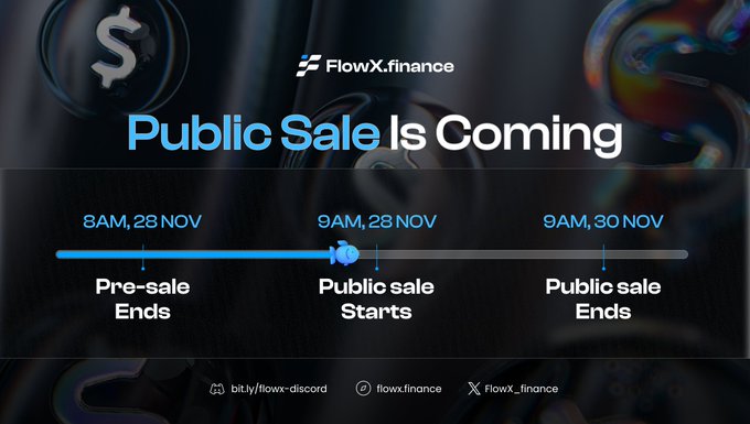 FlowX Finance thông báo ra mắt token FLX