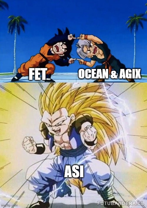 FET+AGIX+OCEAN=SUPER AI COIN aka ASI