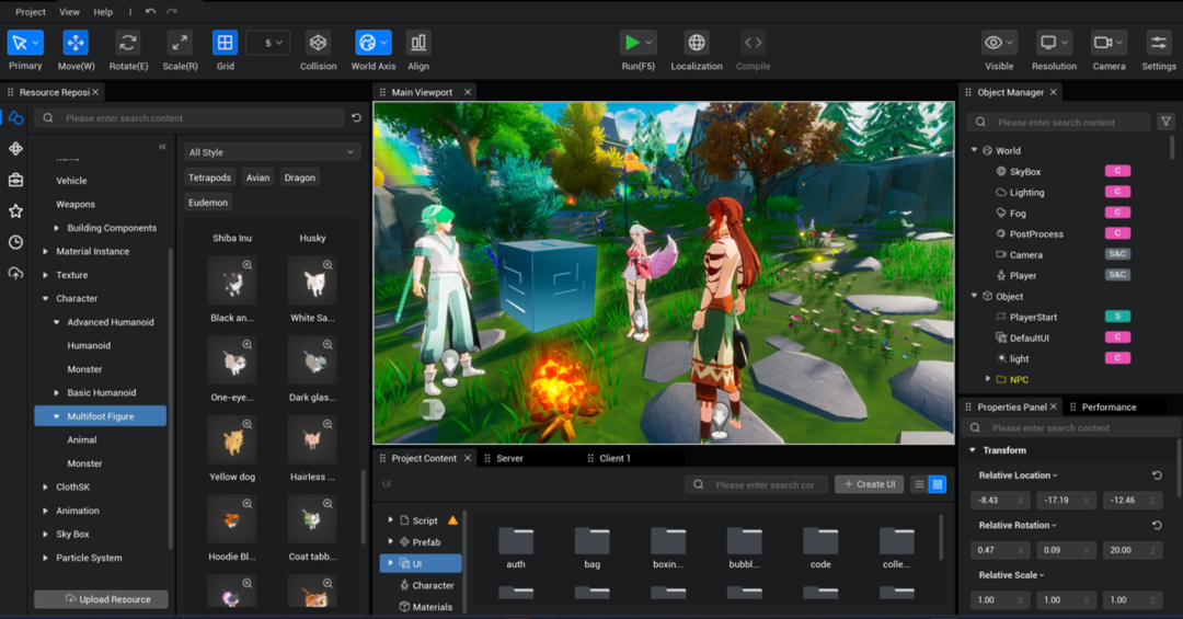 Đội ngũ phát triển cung cấp phần mềm chỉnh sửa trò chơi 3D dành cho người sáng tạo trong game