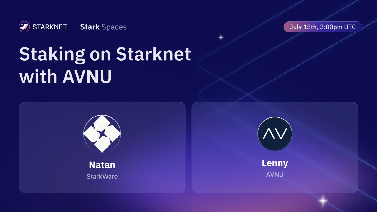 Starknet đề xuất ra mắt STRK Staking