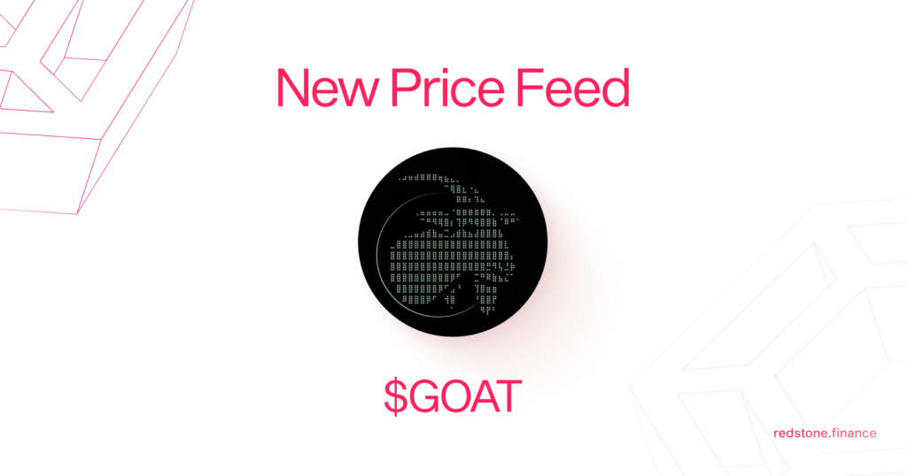 RedStone Hỗ Trợ Sự Phát Triển Của Memecoin GOAT