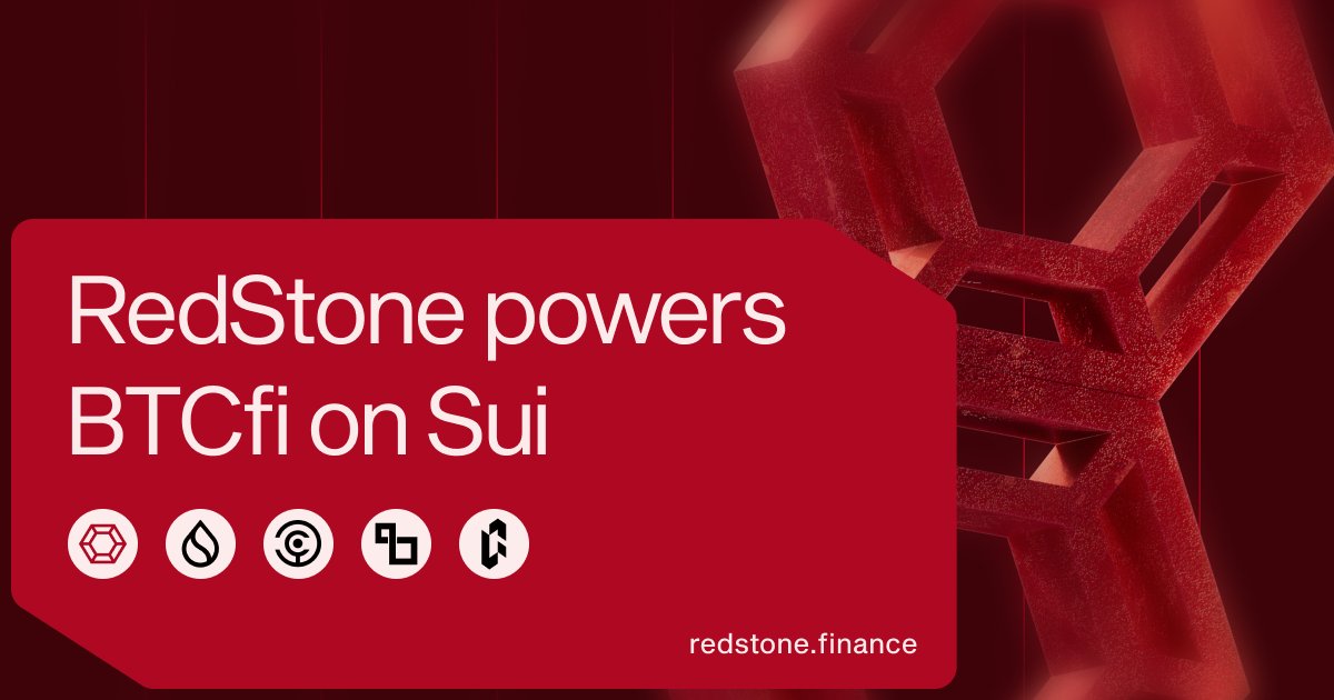 RedStone Tích Hợp Oracle Định Giá Bitcoin Vào Sui Network, Mở Rộng Hệ Sinh Thái BTCfi