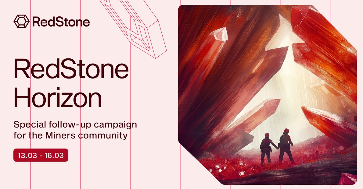 Tham Gia Chiến dịch RedStone Horizon - Cơ Hội Nhận Phần Thưởng Độc Quyền!