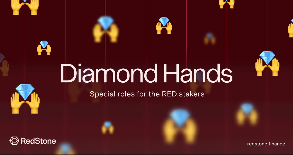 Giới Thiệu Diamond Hands Từ RedStone: Cam Kết Tương Lai Dài Hạn Cho Token RED