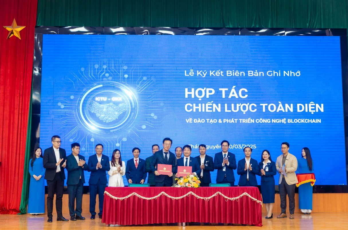 OKX Hợp Tác Với ICTU Thúc Đẩy Ứng Dụng Blockchain Tại Thái Nguyên