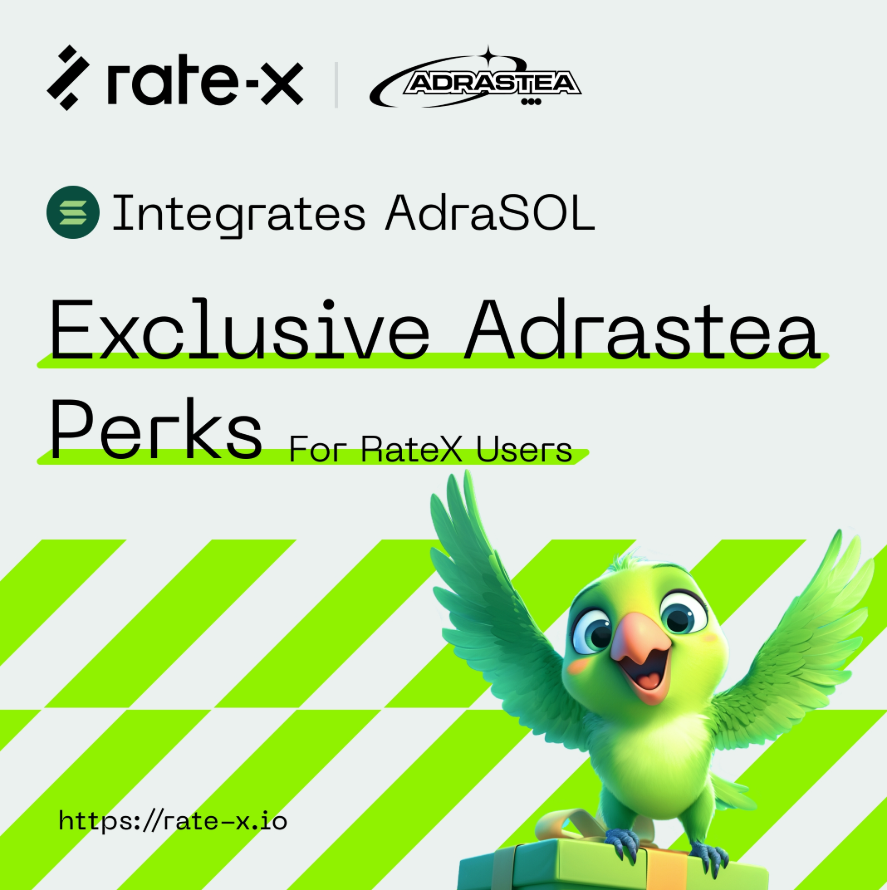RateX Tích Hợp adraSOL: Tối Ưu Hóa Lợi Nhuận Cho LST Adrastea Finance