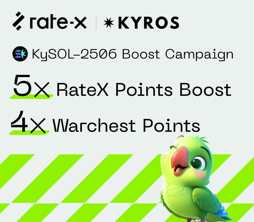 RateX Kết Hợp Kyros Finance: Ra Mắt Chiến Dịch Đặc Biệt Với kySOL-2506