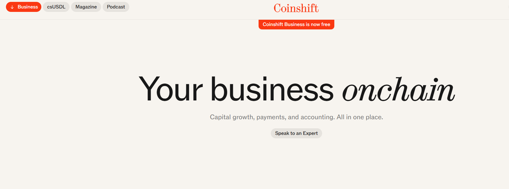 Coinshift là gì