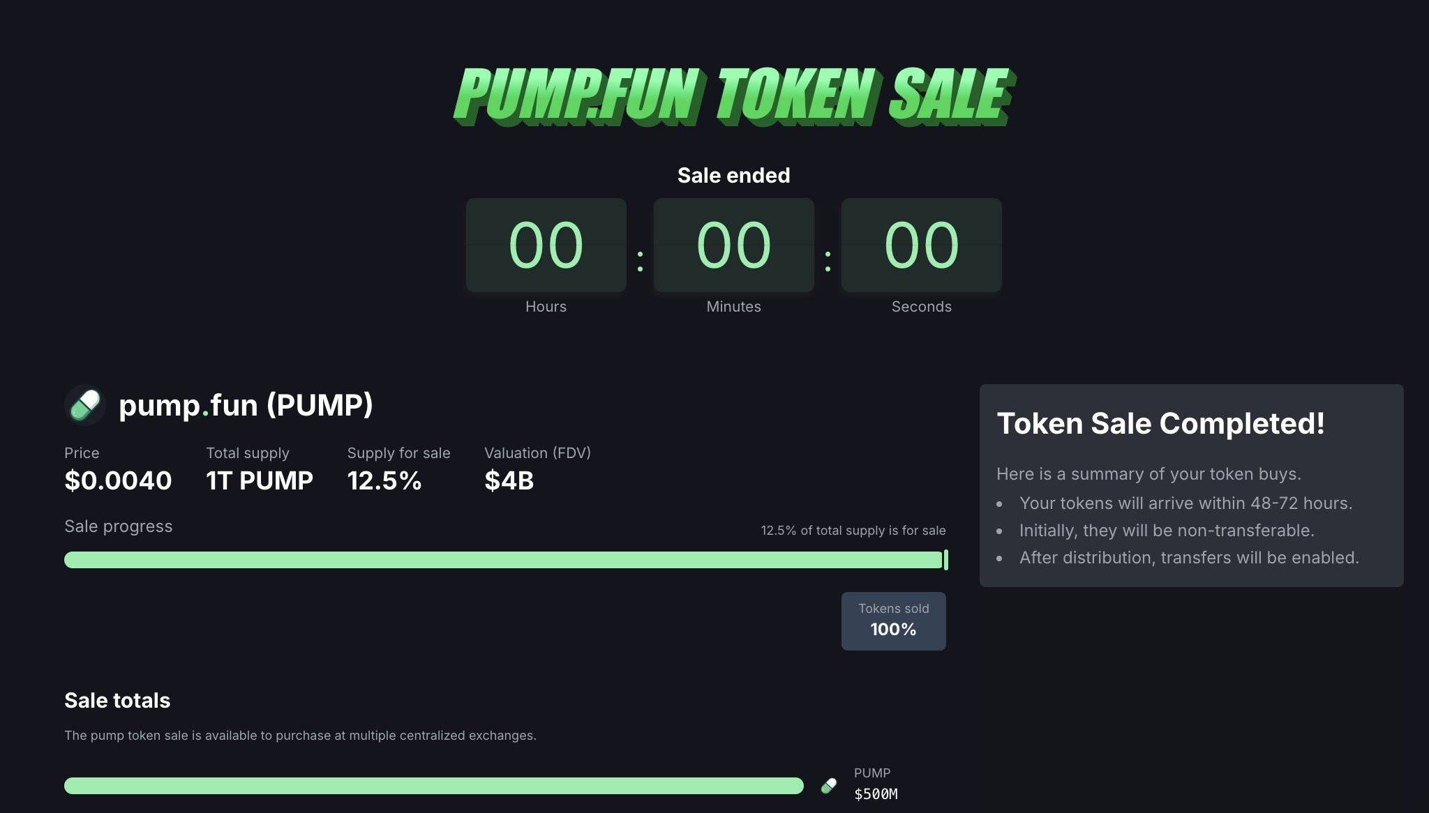 Pump.Fun ICO