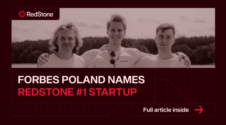 RedStone Được Forbes Poland Vinh Danh Là Startup Số 1 Năm 2025